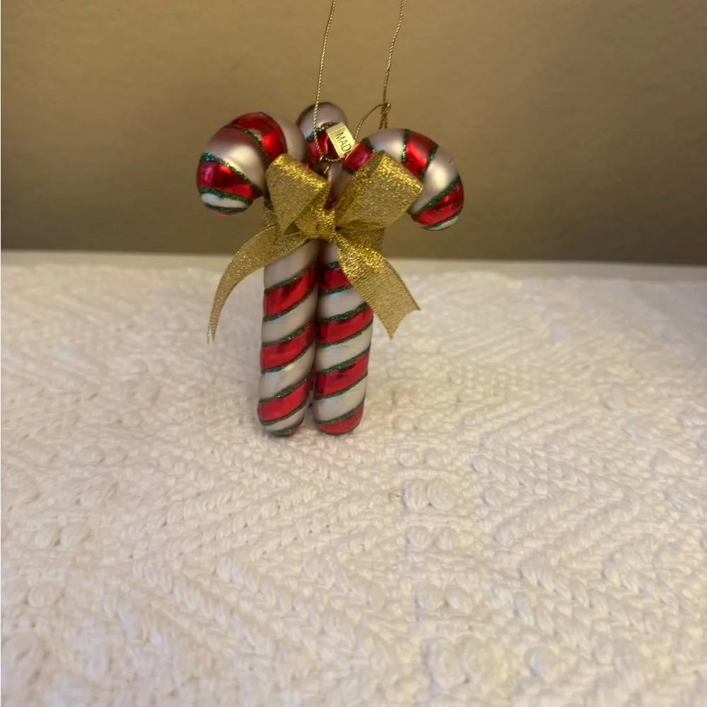 Fitz and Floyd Classics Trio of Candy Canes Ornament - Picture 3 of 5